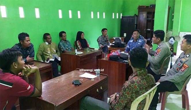 Rapat Koordinasi Bersama Polsek Sukoharjo dan Perangkat Pekon Siliwangi